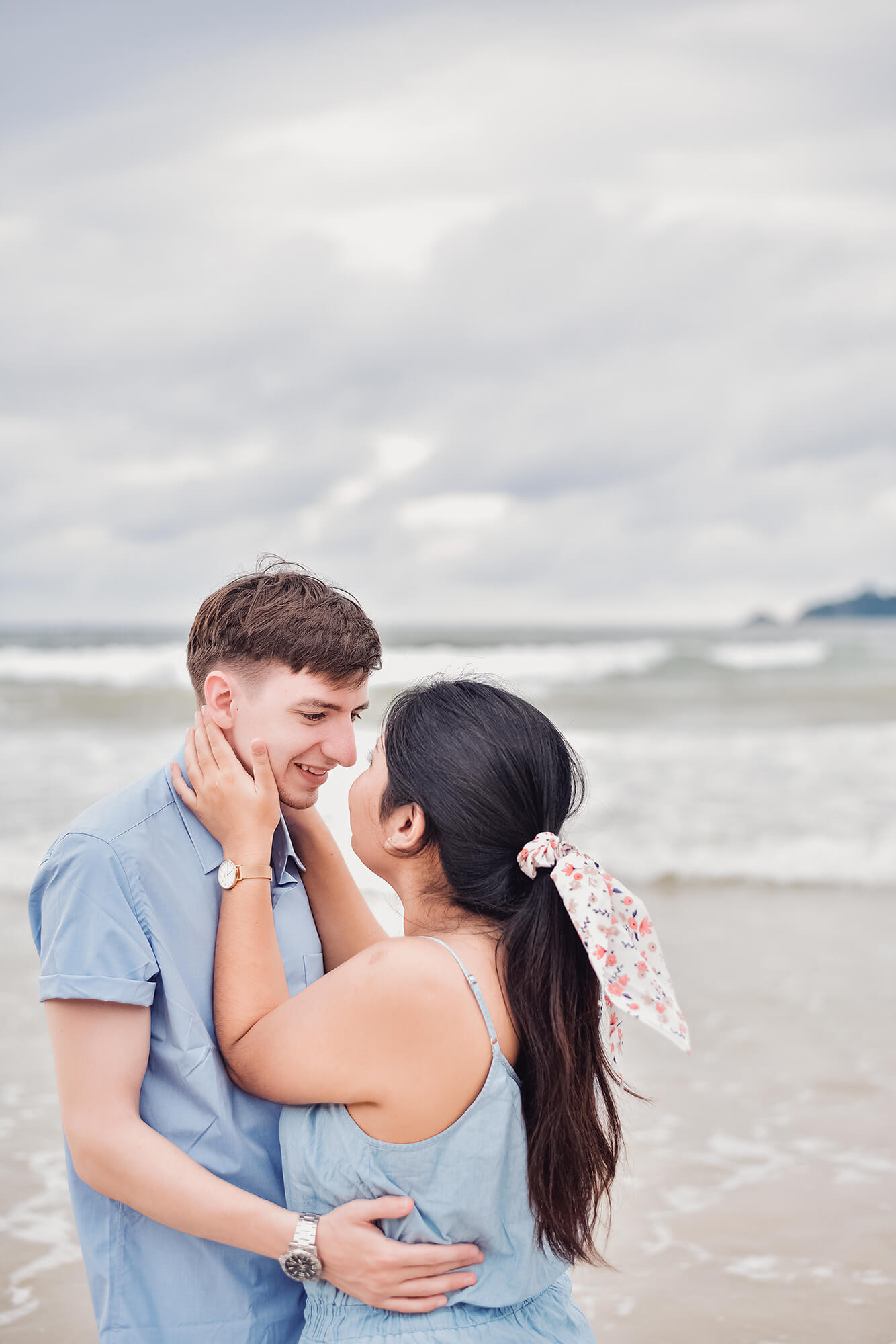 Patong Beach holiday couple photoshoot