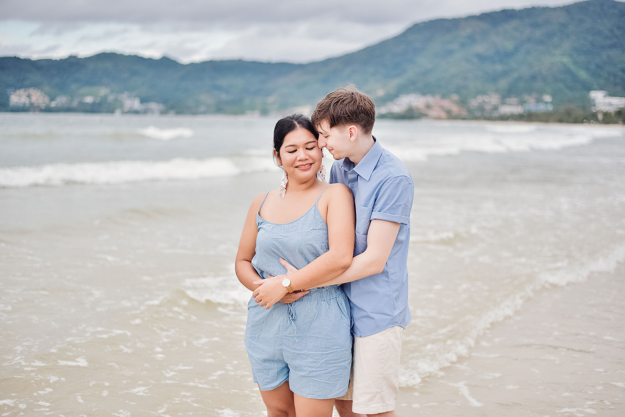 Patong Beach holiday couple photoshoot