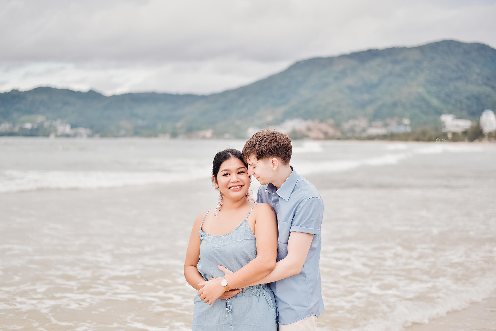 Patong Beach holiday couple photoshoot