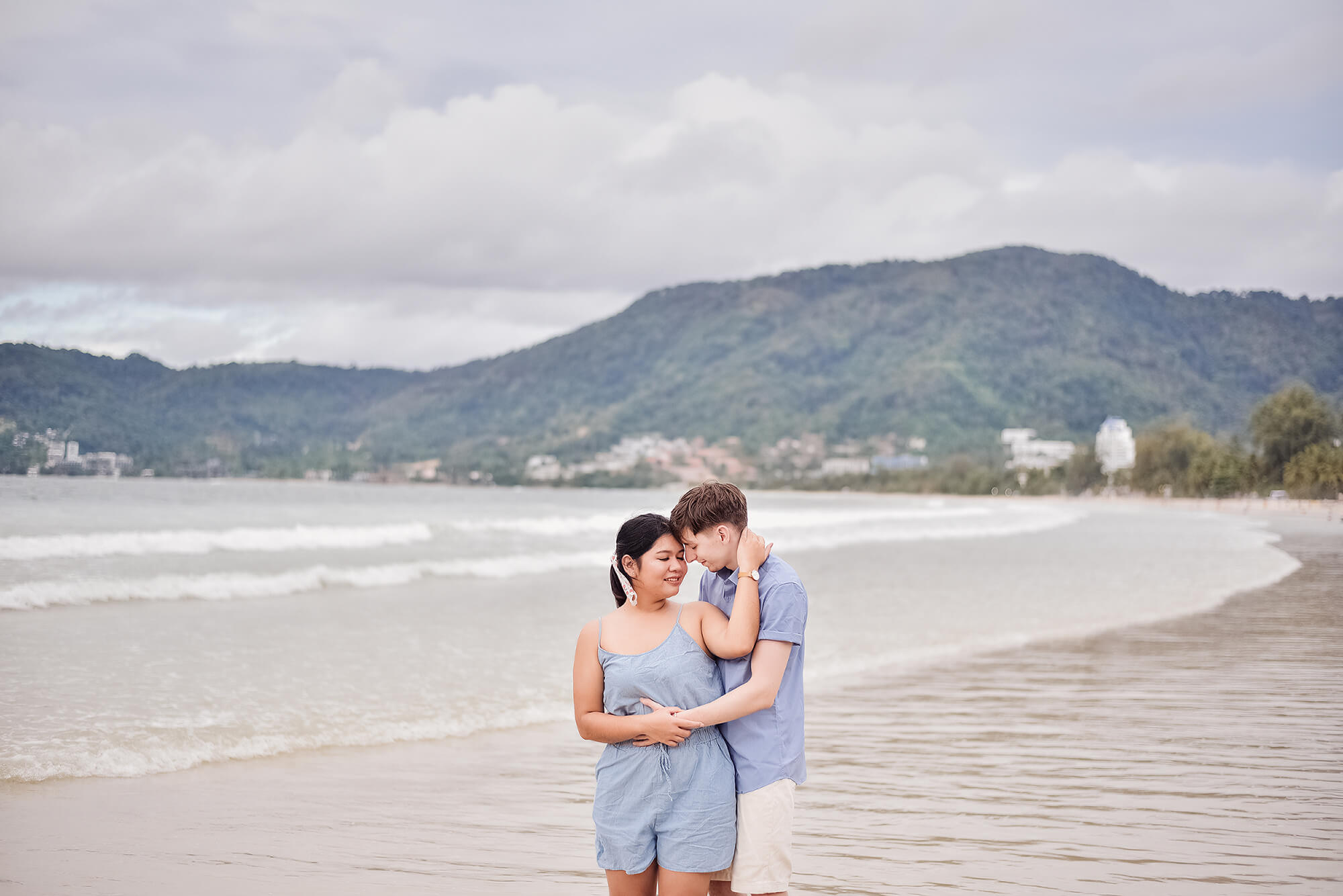 Patong Beach holiday couple photoshoot