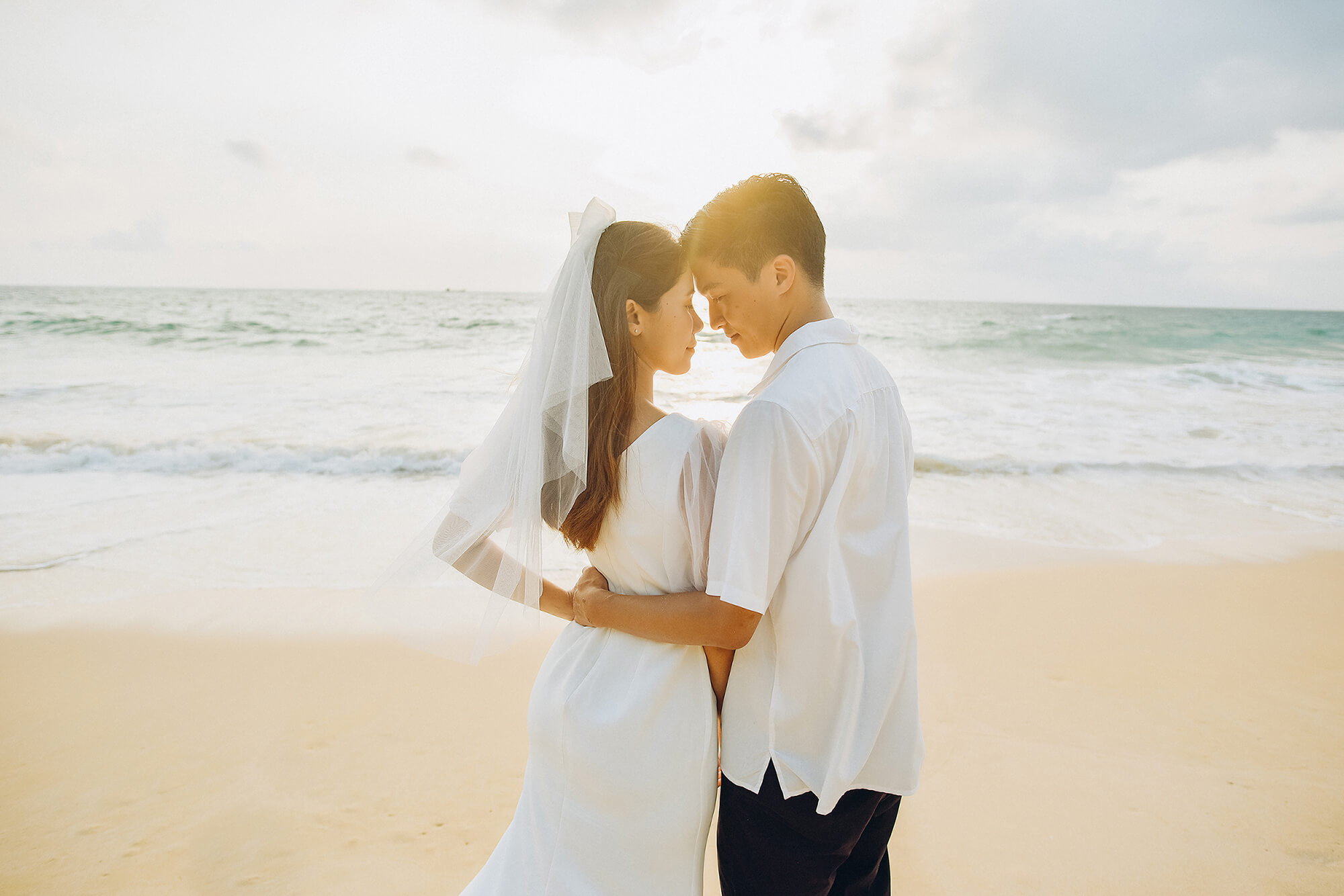 Nai Thon Beach couples photoshoot