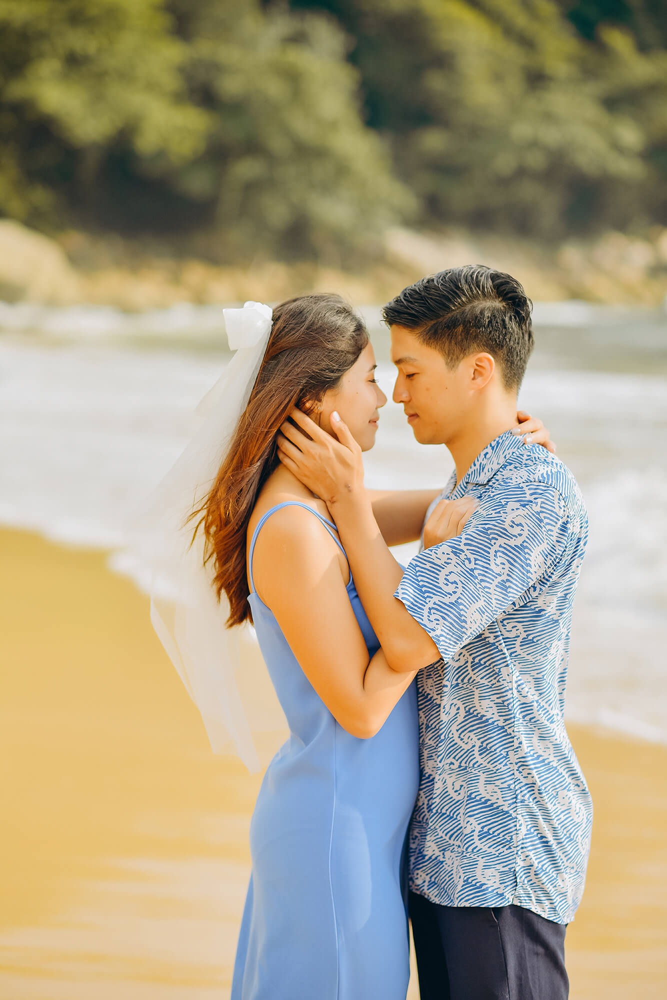 Nai Thon Beach couples photoshoot