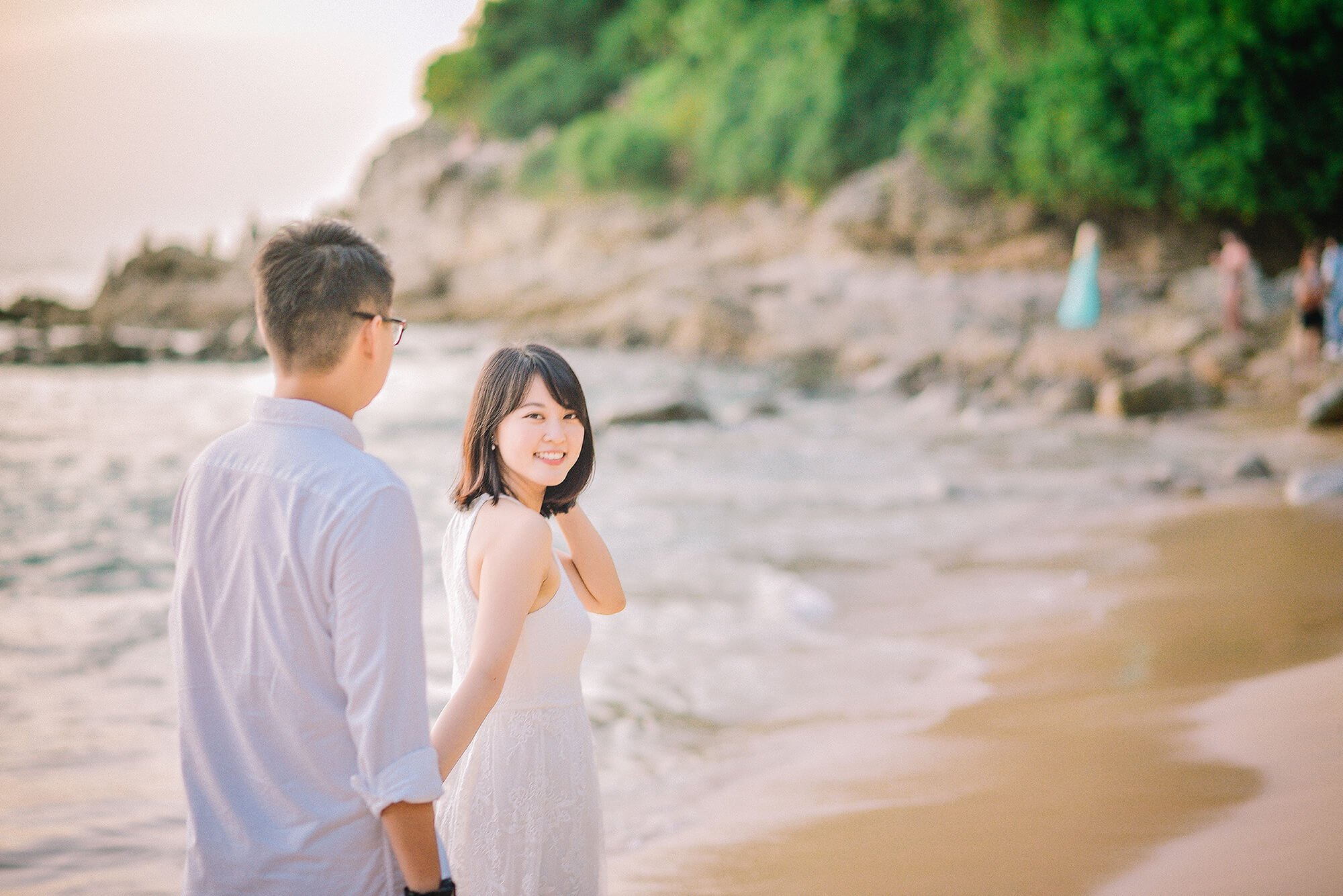 Phuket Thailand photographer engagement photoshoot