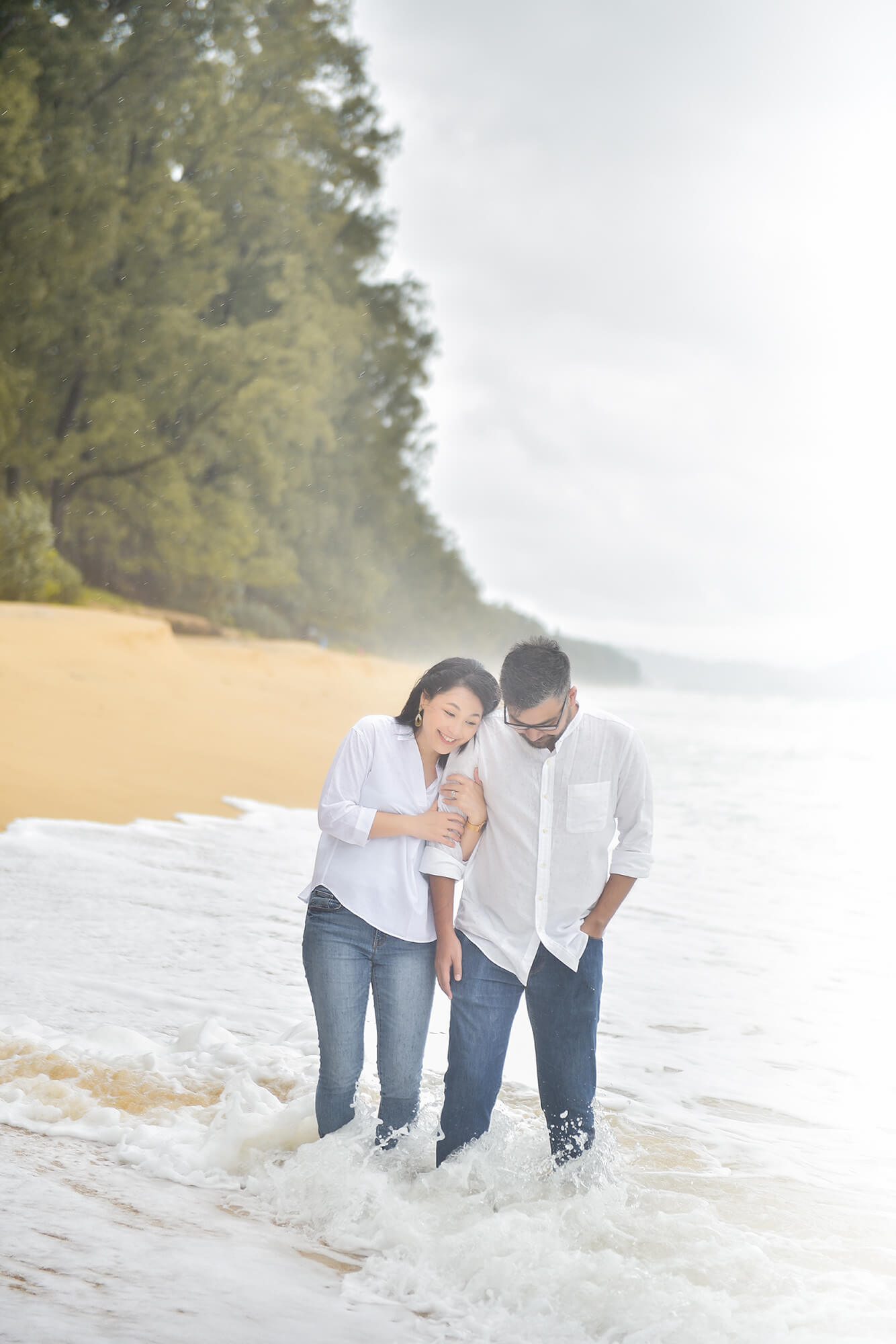 Rainy day pre wedding photography in Phuket