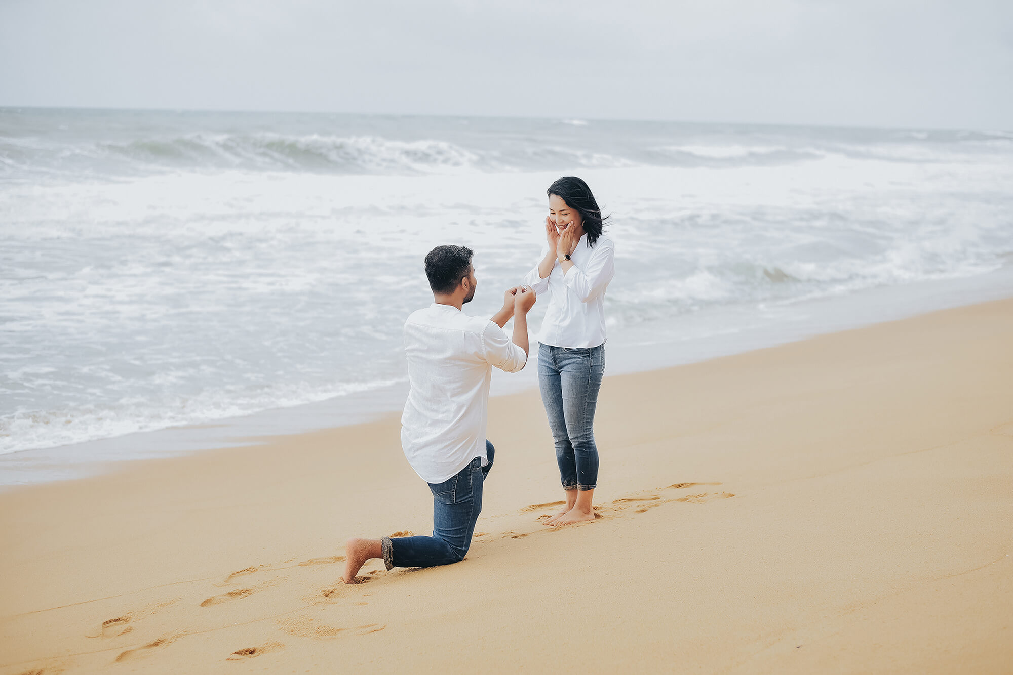 Rainy day pre wedding photography in Phuket