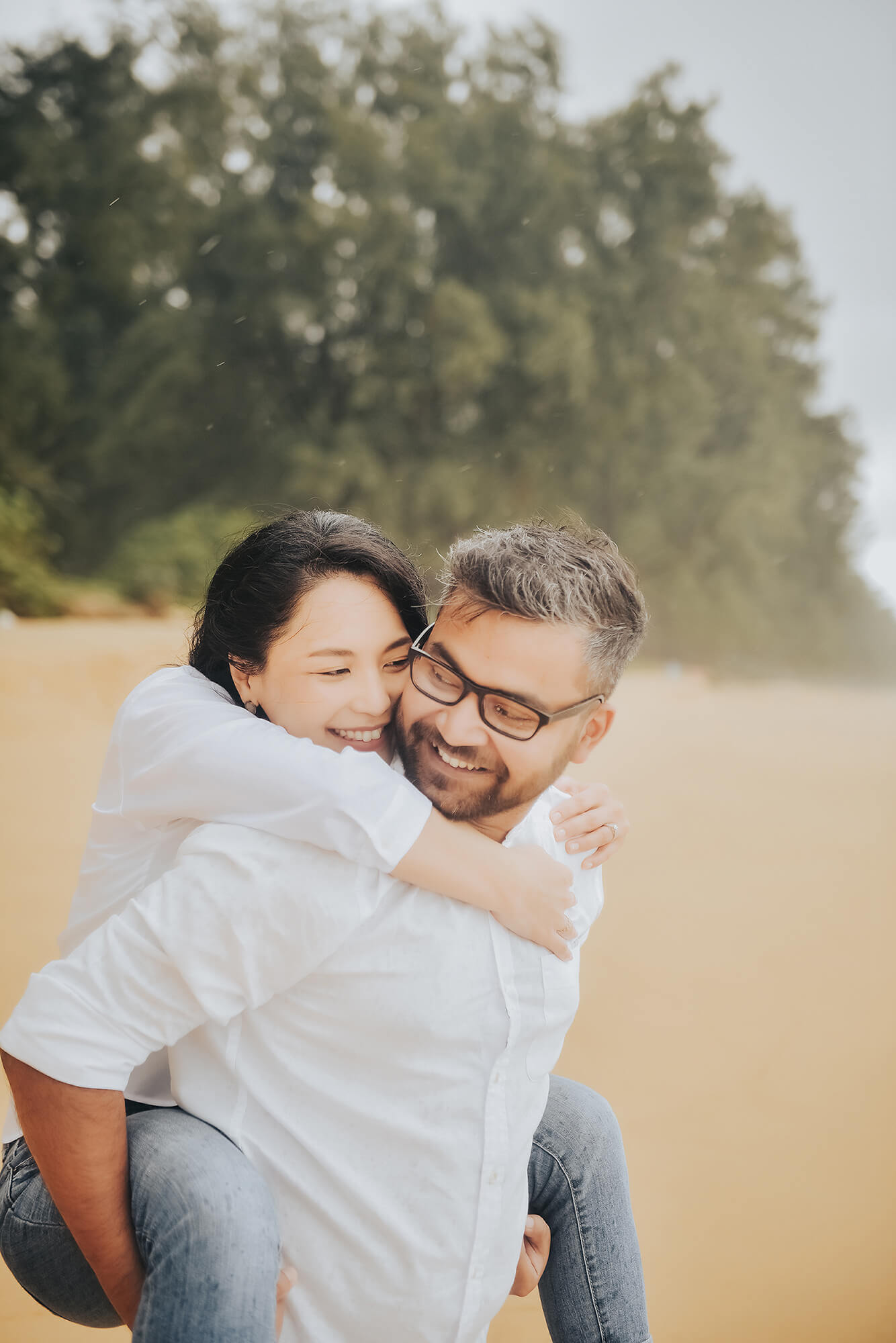 Rainy day pre wedding photography in Phuket