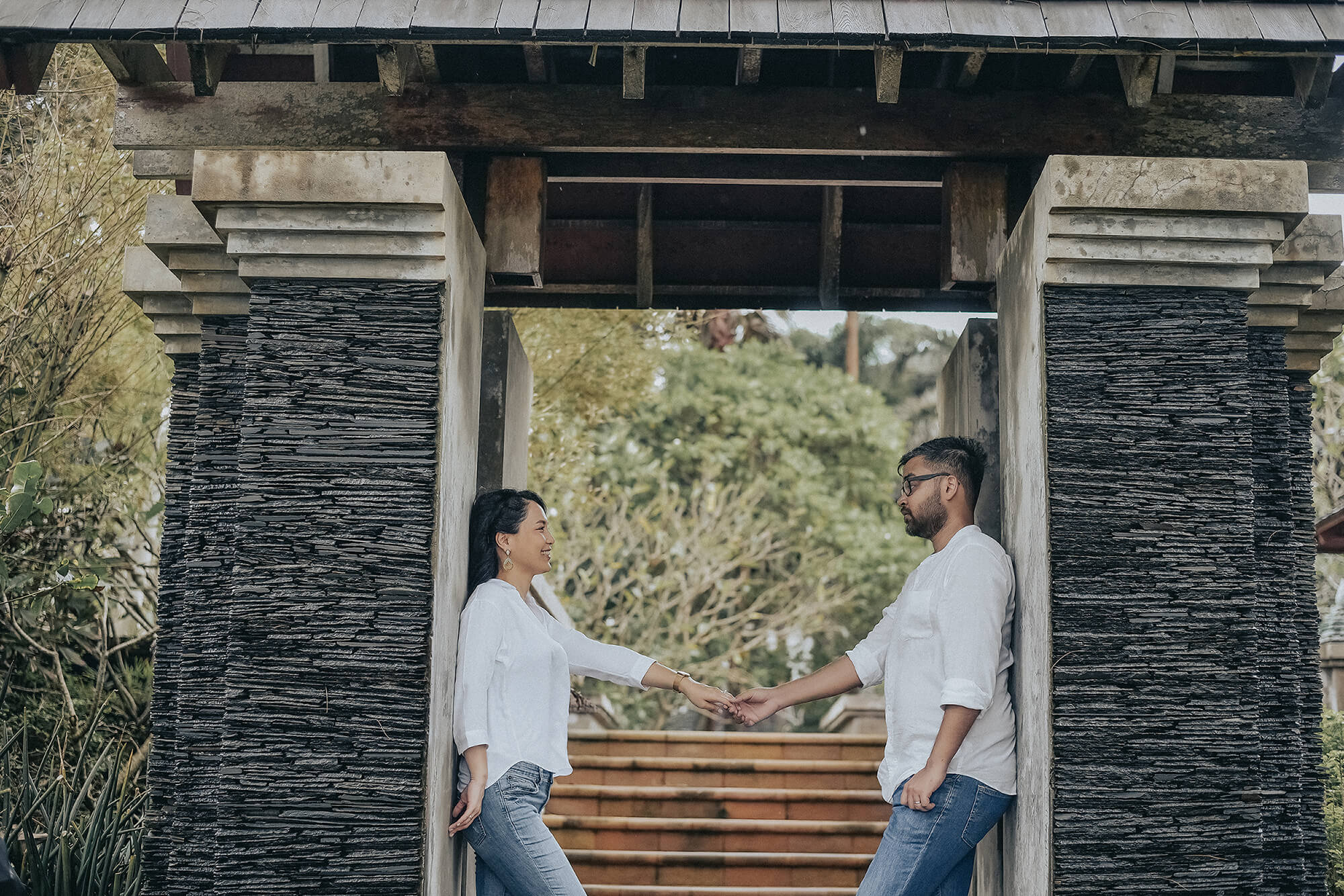 Rainy day pre wedding photography in Phuket