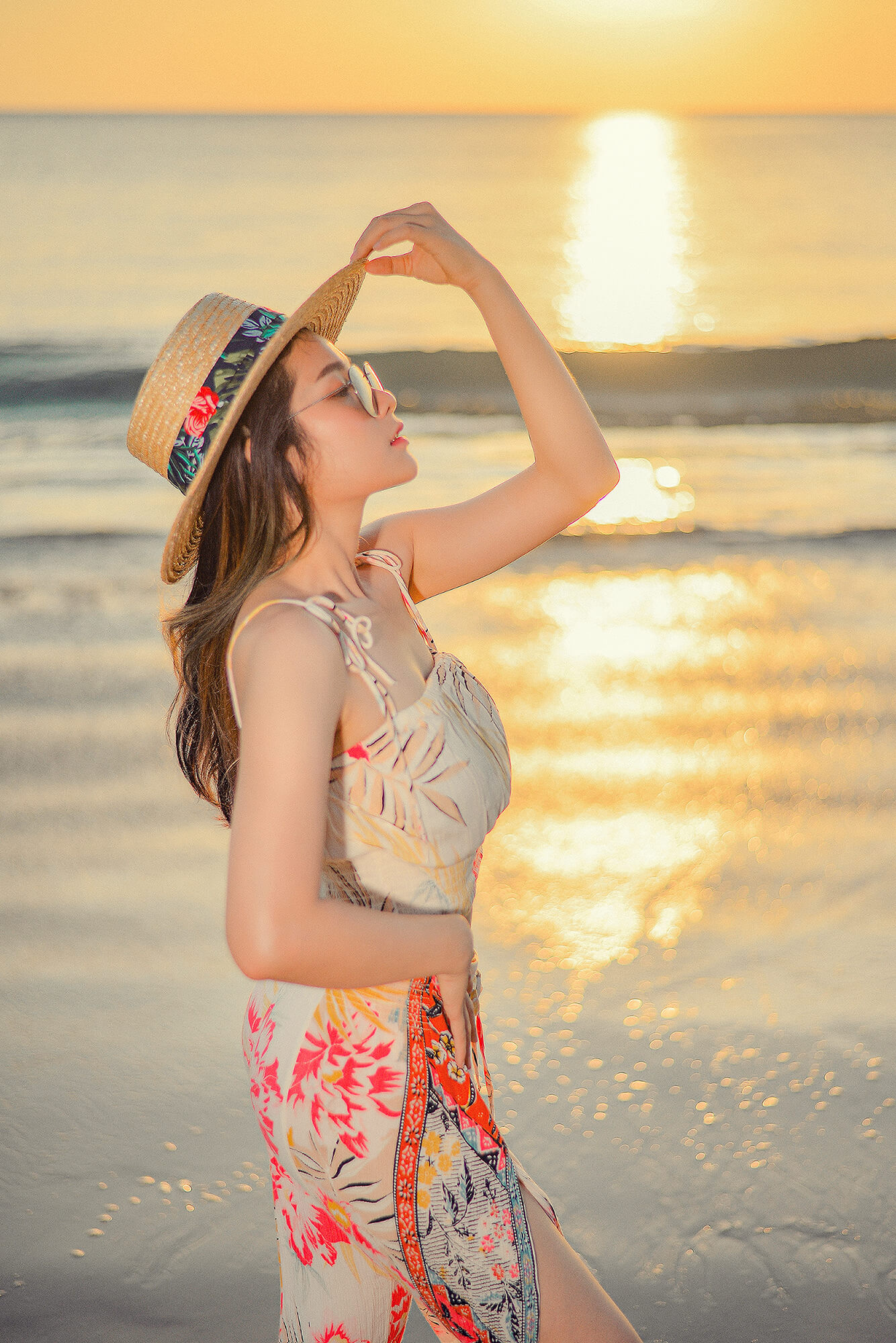 Portrait sunset photoshoot at Phuket